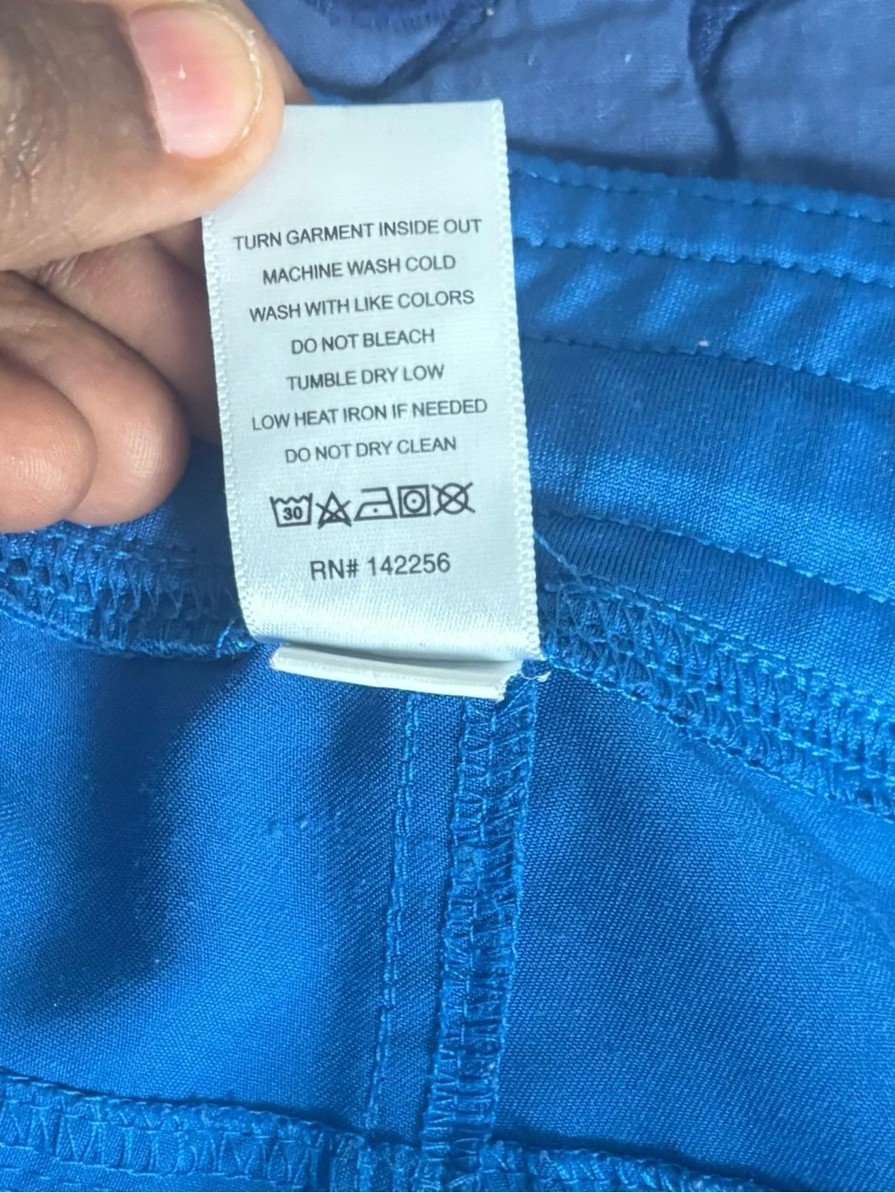 Figs Tall Men’s Pants Axim Cargo Scrub LT Royal Blue Doctor Nurse Dentist